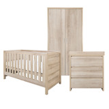 Tutti Bambini Modena 3 Piece Room Set - Oak