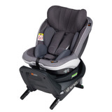 BeSafe iZi Twist i-Size - Metallic Melange - right angle