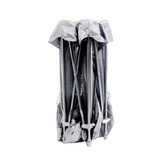 Tutti Bambini Hexagonal Playpen - Grey (folded)