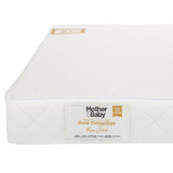 Mother&Baby Anti Allergy Sprung Cot Bed Mattress - White + FREE Blanket