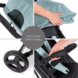 Hauck Sunny Pushchair - Mint/Black