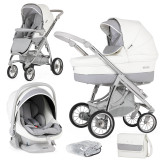 Bebecar Pack Ip Op Classic XL Trio Travel System + FREE Bag - Dove Grey (007)