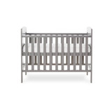 Obaby Grace Mini Cot Bed - Taupe Grey