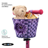 Micro Eco Scooter Basket - Purple