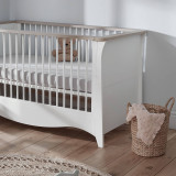 CuddleCo Clara Cot Bed - Driftwood Ash