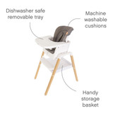 Tutti Bambini Nova Complete Set - White/Oak