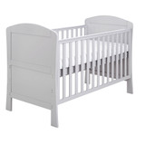 Babymore Aston Drop Side Cot Bed - Grey