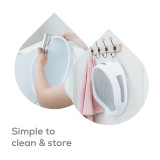 Angelcare Soft-Touch Baby Bath Support - Grey