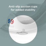Angelcare Soft-Touch Mini Baby Bath Support - Grey