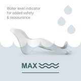 Angelcare Soft-Touch Mini Baby Bath Support - Grey