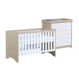 Babymore Veni 2-Piece Room Set - Oak/White