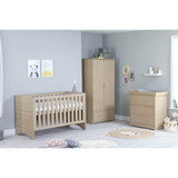 Babymore Veni 3-Piece Room Set - Oak