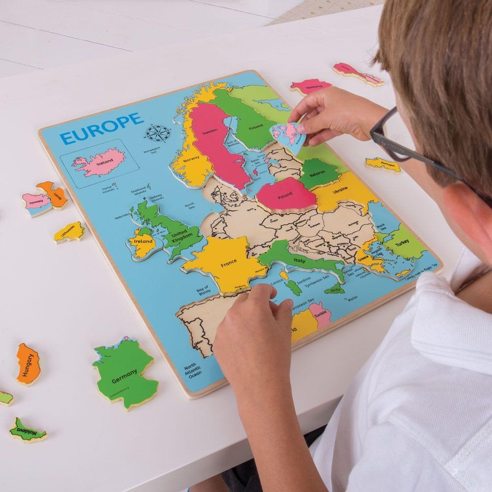 Bigjigs Uppercase Chunky Alphabet Puzzle | Winstanleys Pramworld