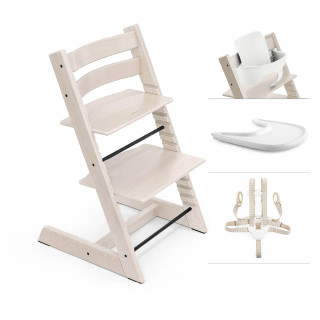 Stokke® Tripp Trapp® + Accessories Bundle - Natural | Winstanleys 