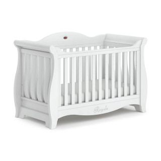 Sleigh Royale Cot Bed - White