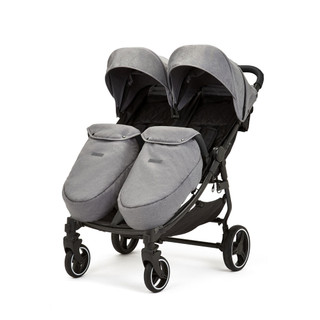 Venus Max Double Stroller - Space Grey