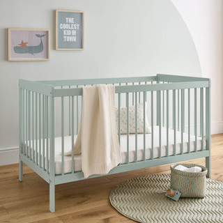 Nola Cot Bed - Sage Green