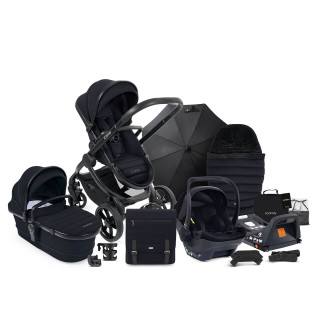Peach 7 + Cocoon i-Size & Base Bundle - Black Edition