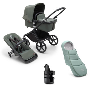 Fox Cub Essential Bundle inc. FREE Rocker - Black/Forest Green