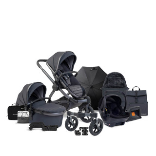 iCandy Peach 7 All Terrain Complete Bundle + Cocoon & Base - Storm