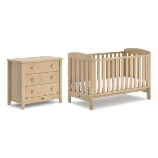 Boori Alice 2 Piece Room Set (with 3 Drawer Chest) - Almond