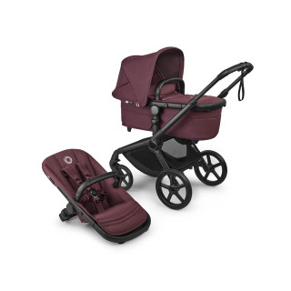 Fox 5 Renew All Terrain Pushchair + FREE Rocker - Dark Cherry