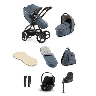 egg® 3 Luxury Cloud T i-Size Bundle - Topaz