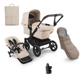 Donkey 5 Mono Complete Bundle inc. FREE Rocker - Black/Desert Taupe