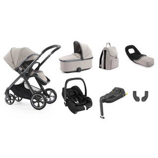 Oyster 4 Luxury Cabriofix i-Size Bundle - Stone