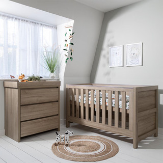 Modena 2 Piece Room Set - Oak