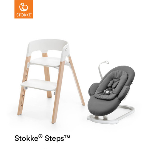 Stokke® Steps + Bouncer - Natural