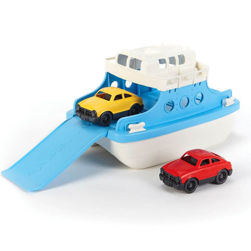 Green Toys Ferry Boat with Cars - Blue