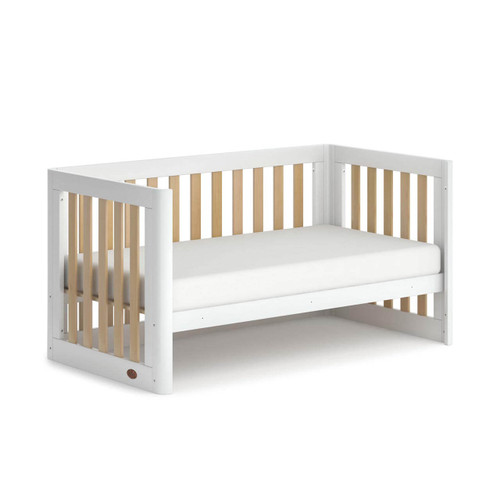 Boori Turin Cot Bed White & Almond Winstanleys Pramworld