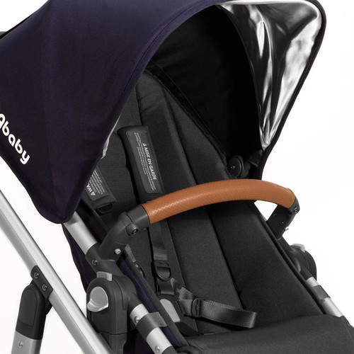 Uppababy Vista/Cruz 2015+ Leather Bumper Bar - Saddle