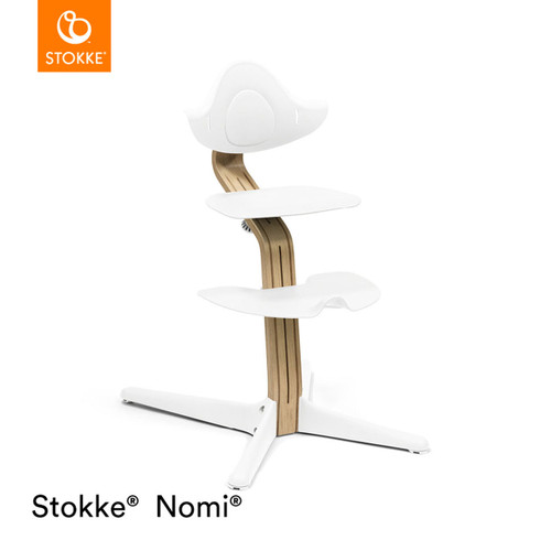 Stokke® Nomi® Chair - Oak/White