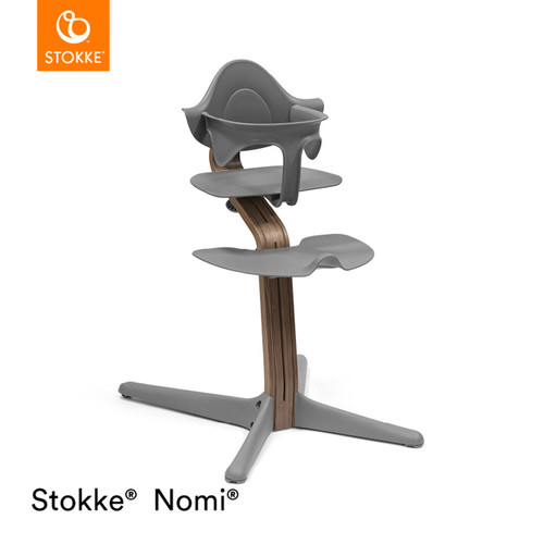 Stokke® Nomi® Chair - Walnut/Grey