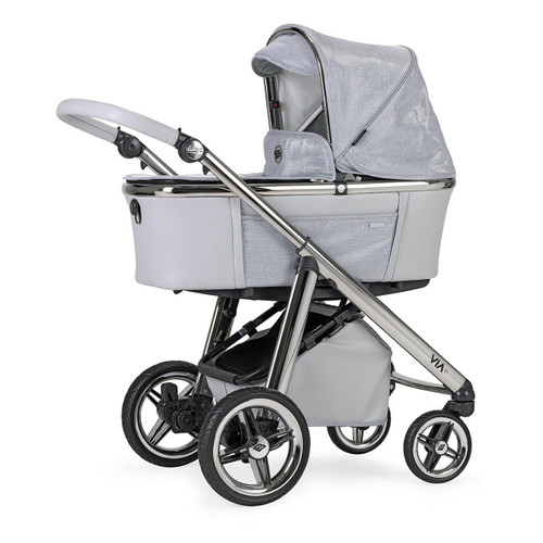 Bebecar Prive Via+ Combi + Raincover & LA3 Kit - Diamond Grey (380)