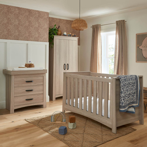 CuddleCo Isla 3 Piece Room Set - Ash