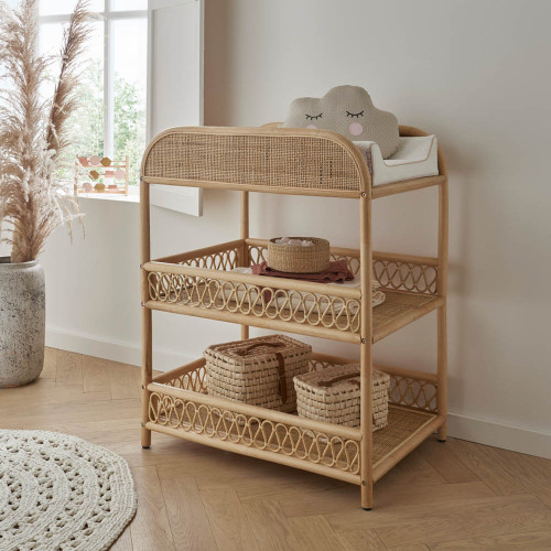 CuddleCo Aria Changer - Rattan