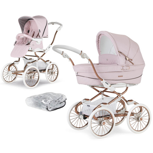 Bebecar Special Stylo Class+ Combi + Raincover & LA3 Kit - Rose Pink (263)