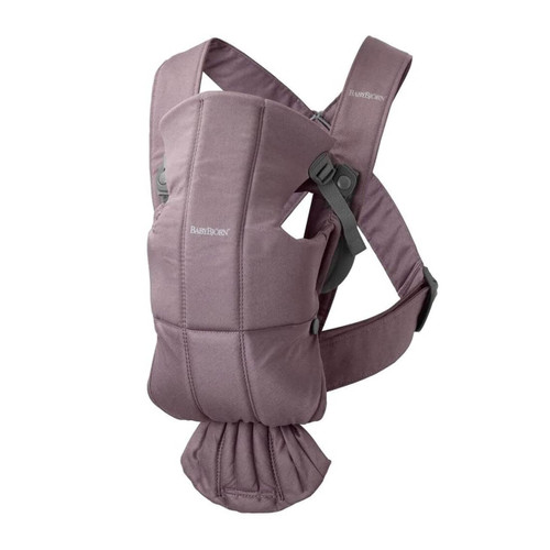 Babybjorn Baby Carrier Mini Cotton - Dark Purple