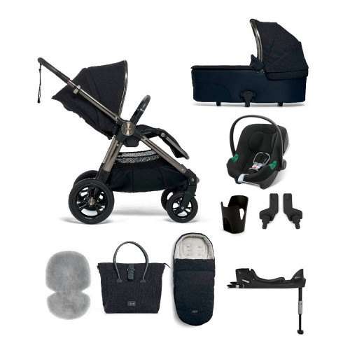 Mamas & Papas Ocarro 9-Piece Complete Aton Bundle - Navy Classic