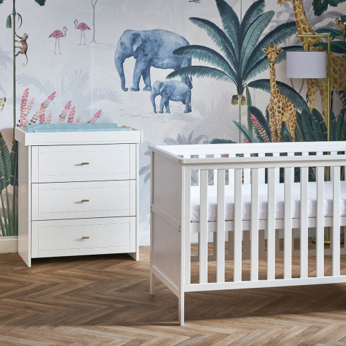 Obaby Evie 2 Piece Room Set - White