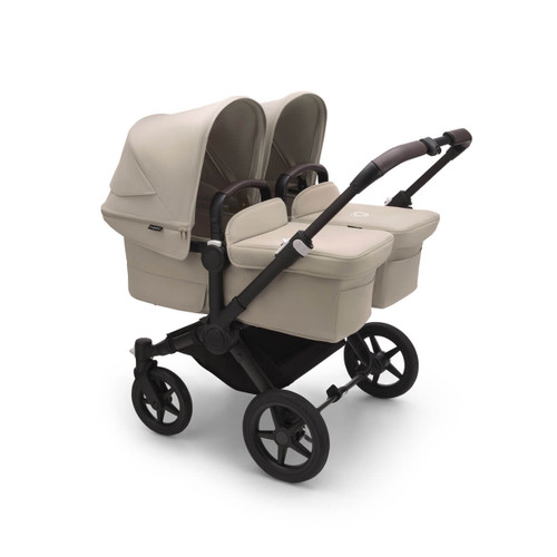 Bugaboo Donkey 5 Twin Stroller - Black/Desert Taupe