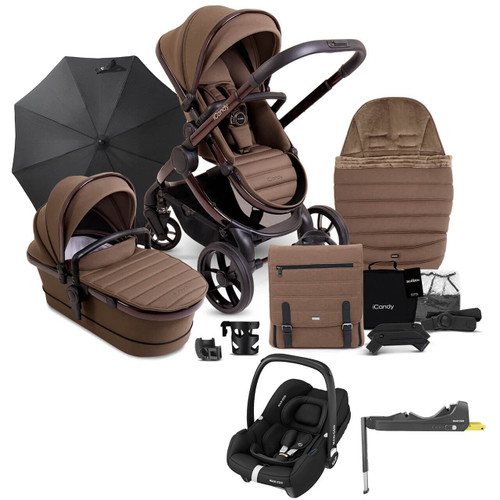 iCandy Peach 7 + Cabriofix i-Size & Base Bundle - Coco