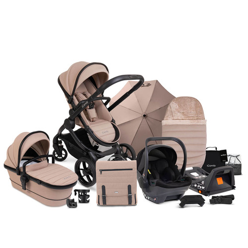 iCandy Peach 7 + Cocoon i-Size & Base Bundle - Cookie