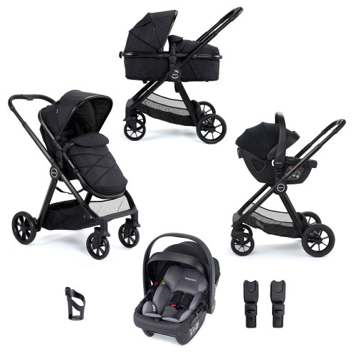 Babymore Mimi Coco i-Size Travel System - Black