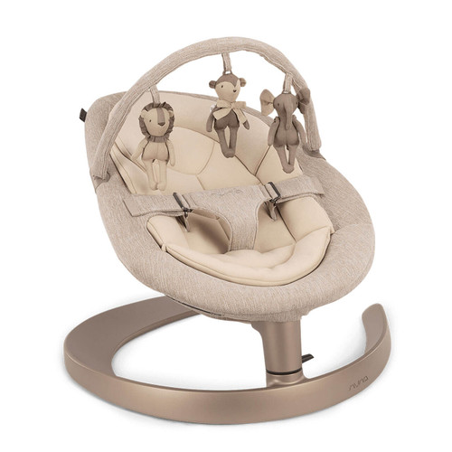 Nuna Leaf Grow Baby Bouncer/Rocker - Sand