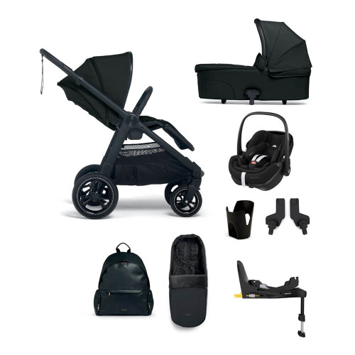 Mamas & Papas Ocarro 8-Piece Pebble 360 Pro Bundle - Jet