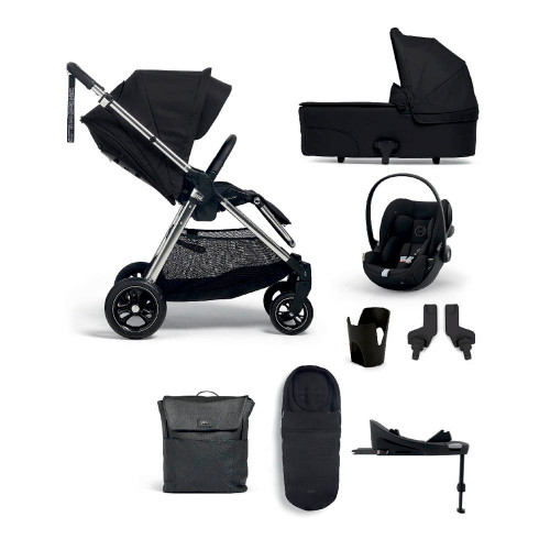 Mamas & Papas Flip XT3 8-Piece Cloud G Bundle - Slated Navy